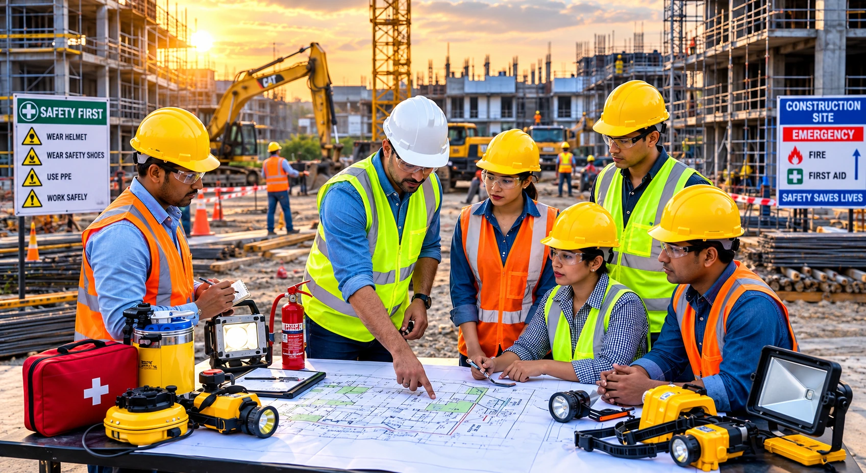 High-quality on-site planning and supervision discussion